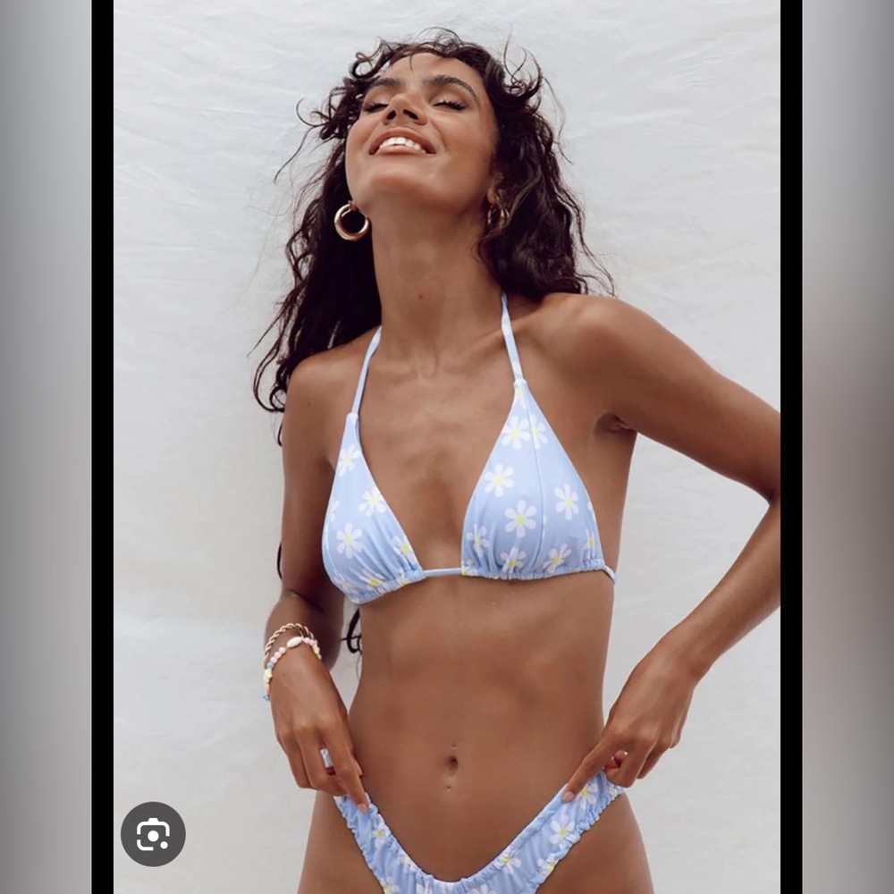 Princess Polly WONDA BIKINI SET BABY BLUE